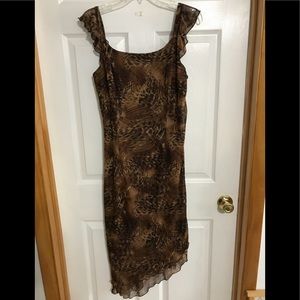 Animal Print Dress